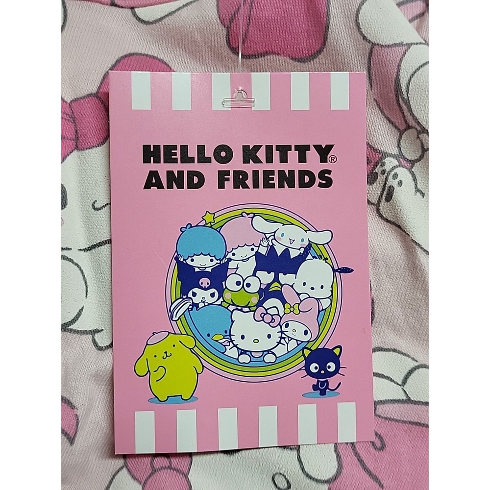 Girls' Hello Kitty & Friends Pink Long Sleeve Dress Size 2T NWT Toddler Baby Top - Picture 8 of 9